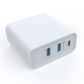 63W  Quick Charger QC 3.0/PD quick charge 2 ports usb travel charger CE/ ROHS certified usb wall charger